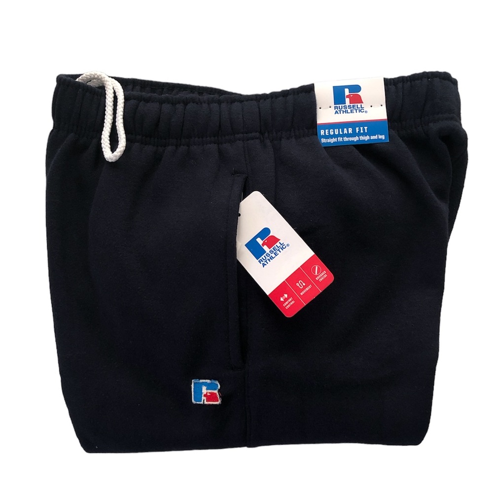 RUSSELL ATHLETIC ELASTIC BOTTOM SWEATPANTS / M